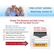 Debt Relief Squeeze Page Debt Relief Squeeze Page